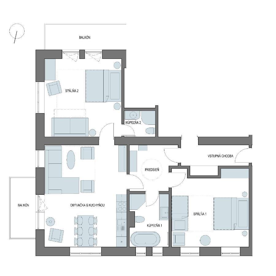 Bellevue Apartments Vila Vlasta Stary Smokovec Vysoké Tatry Eksteriør bilde